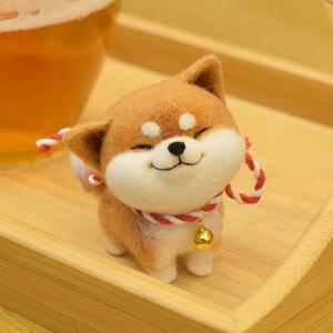TEMU 1개 시바 이후키 펠트 소재 패키지 - 4종 귀여운 견종이 있는 DIY 수제 애완동물 인형 키트, 초보자용 부드러운 펠트 재질, 사계절 공예, 반려동물 애호가를 위한 완벽한 선물, 장난기 있는 디자인, 섬세한 제작 기술
