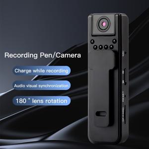 TEMU HD 웨어러블 바디 카메라 (오디오 & 야간 투시 기능 포함) - 회전 렌즈, 32GB TF 카드 슬롯, USB/전원 충전, ABS 컴팩트 디자인 (스포츠, 아웃도어, 여행용) - 블랙, 휴대용 카메라, 어드벤처 장비, 세련된 가젯, 내구성 좋은 구조, 캠코더, 바디캠, 인스타, 녹화 안경, 스포츠용 카메라, 디지털카메라, 액션 카메라