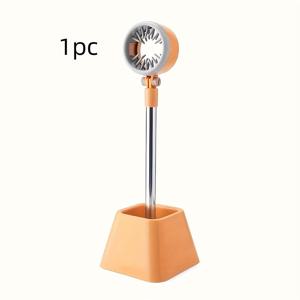 TEMU 1pc 휴대용 애완동물 관리 헤어 드라이어 스탠드 - 회전 가능, 강력한 베이스와 저장 랙이 있는 개 헤어 드라이어 - 배터리 필요 없음, 종이 상자 포장