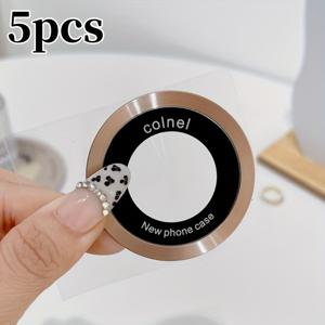 TEMU 5/6개 자석 휴대폰 링, 애플리케이션 플레이트 포함, 차량용 마운트 접착 스티커, 아이폰 화웨이 샤오미 호환 백 커버, 무선 충전기 호환 스마트폰 액세서리