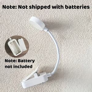 TEMU USB 전원 미니 클립온 북 라이트 - 조절 가능한 밝기 LED 책상 램프, 독서 및 공부용, 기숙사 사용, 배터리 작동(배터리 미포함), 친구를 위한 이상적인 선물, 스터디 조명 | 모던 데스크 램프 | 조절 가능한 밝기 램프, 독서용 북 라이트, 클립온 북 라이트, 독서용 라이트, USB 북 라이트