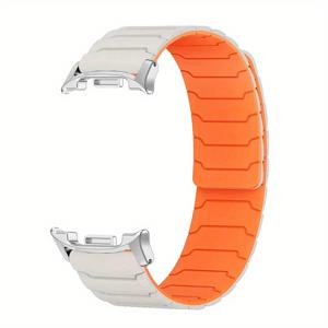 TEMU 삼성 갤럭시워치8 클래식용 마그네틱 루프 스트랩, 갤럭시워치8 (40mm/44mm/46mm) 호환 – 남녀공용 스포츠 손목밴드, smartwatch 액세서리, 갤럭시워치울트라 스트랩, 스마트워치 전용 가죽끈, 갤럭시워치울트라 액세서리, 스마트워치 밴드, 교체형 손목밴드, 스타일리쉬한 디자인의 내구성 있는 편안한 strap|스마트워치