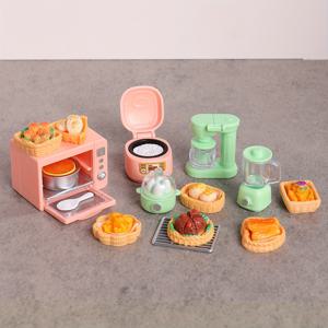 TEMU 1:12 인형집 미니어처 주방 오븐 쌀밥솥 세트, 14피스 장식용품, 사진 촬영 소품, 크리스마스 선물