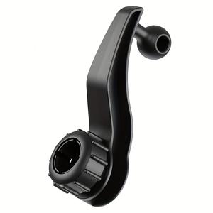 TEMU 1개 내구성 ABS 17mm 자동차 에어벤트 볼 헤드 연장봉 - 쉬운 설치, 휴대폰 및 GPS 마운트 호환, 세련된 블랙 디자인, 안전한 그립