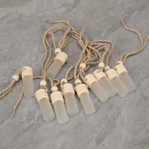 TEMU 10pcs, 젖빛 유리 자동차 향수 빈 병 펜 던 트, 거실과 침실에 대 한 현대적인 스타일 홈 & 차량 향수 장식