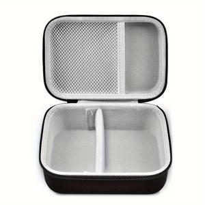 TEMU Phomemo M110 라벨 메이커 케이스 및 보관 가방 - 휴대용 열전사 프린터, USB 케이블 및 전원 어댑터 홀더, 스마트폰/태블릿/PC 호환 - 모바일 라벨링을 위한 컴팩트 캐리 케이스, 가정, 사무실, 소매점, 창고에 이상적 - Phomemo M110 프린터 호환|라벨프린터기