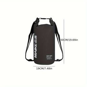 TEMU IDRYBAG 고품질 드라이백 백팩 20L-30L (5L/10L/15L/20L/25L/30L) - 고급 부력 소재, 롤탑 디자인, 카약, 캠핑, 낚시용 - 다양한 컬러 옵션(노란색 표시), 카약 필수품 캐리어, 안전한 롤탑 클로저, 버클 씰링, 가벼운 휴대, 강화된 씰, 어드벤처 서커를 위한 비치 기어
