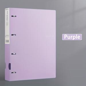 TEMU 1개 A4 멀티펑션 4홀 D링 바인더, 학생용 사무용품, 백투스쿨 문서 정리함