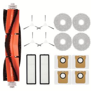TEMU 샤오미 로봇 진공 청소기 부품, X20 + / X20 Plus / X10+ 모델에 적합, 메인 사이드 브러시 Hepa 필터 모프 천 먼지 가방 교체 부품