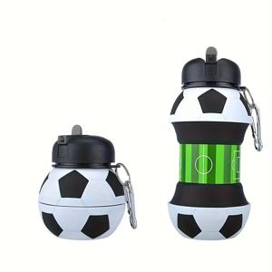 TEMU 캠핑 및 야외 활동에 적합한 대용량 축구 농구 모양 물컵 1개, 1000ml