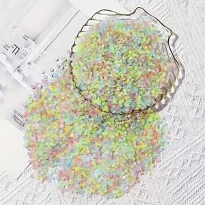 TEMU 빛나는 수지 모래 입자 12,000개, 300그램, 여름 해변 및 수영장 파티 DIY에 적합, 졸업 장식, 결혼식 분위기 조성, 병 채우는 재료, 폴리우레탄, 전원 공급 필요 없음