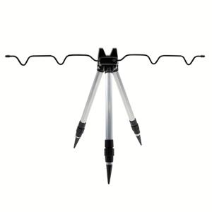 TEMU 1pc 사이덴-테레스코픽 브래킷 홀더, 바다 막대 지원 프레임, 3-피ールド 낚시대 레스트 베이스, 낚시대 부하, 트립오드 스탠드