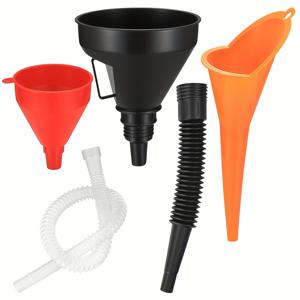 TEMU 자동차 또는 오토바이용 펌플-3pcs 펌플 세트-오른쪽 각도 디자인을 갖춘 플라스틱 오일 펌플-분리 가능한 노즐 및 필터-굽힐 수 있는 오른쪽 각도 펌플-물/가솔린/냉각수/엔진 오일에 적합