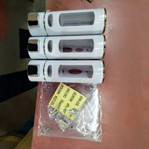 TEMU 3-in-1 샤워 비누 디스펜서 정리대 - 샴푸, 컨디셔너, 바디워시용 개별 버튼 포함 - 공간 절약형 벽걸이 세면대, 전기 불필요 - 홈, 호텔, 스파에 이상적 - 쉬운 청소 가능, 디자인, 견고한 구조, 소형 공간 생활용