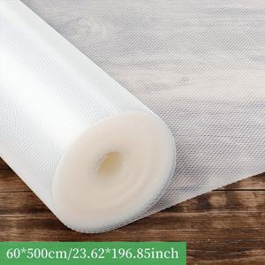 TEMU 1롤 - 청소가 쉬운 비닐 선반 라이너, 59.99cm x 601.98cm - 그립 강화된 질감 표면의 절단 가능한 서랍 매트, 주방 캐비닛, 캐비닛 및 냉장고 보관에 완벽, 선반 라이너, 주방 냉장고 옷장 EVA 미끄럼 방지 다기능 매트 - 발판 매트, 집에서 필수적인 도우미, 선반 라이너