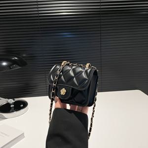 TEMU 미니 큐트 크로스바디 지갑, 여성용 이브닝백, 플랩 립스틱 파우치가 있는 체인 숄더백, 쇼핑 및 외출용, 트렌디한 클러치백, 여행 액세서리, 컴팩트 백, 가벼운 디자인, 립스틱 홀더, 소형 핸드백, 캐주얼 패션|소품샵