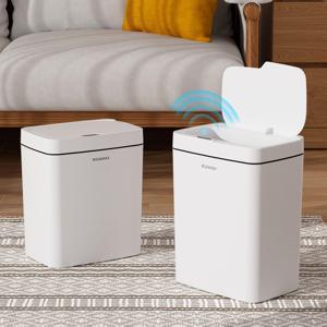 TEMU 1+1 세트 15L+18L 자동 센서 화장실 기저귀 냄새차단 휴지통