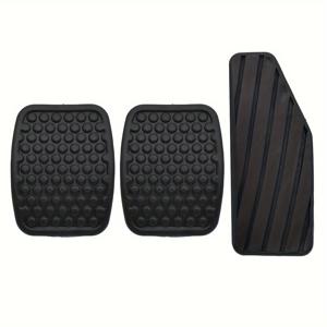 TEMU 3개 세트 자동차 클러치 가속 페달 고무 패드 커버 키트, 스즈키 비타라 트래커, 대우 마티즈 티코용