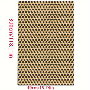TEMU 1롤 대나무 직조 접착식 벽지, 40cm x 300cm, 방수 쉬운 설치 리모델링 탈부착 가능 카운터탑, 가구, 옷장, 캐비닛, 책상 & 주방 표면용