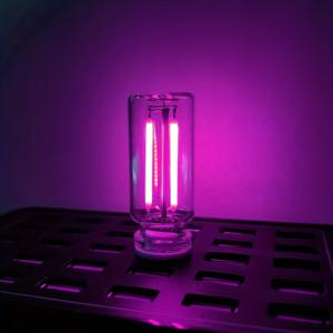 TEMU 1개 자동차 내부 LED 분위기 라이터 USB, 자동차 장식 파티용 휴대용 자동차 내부 조명, 작은 방 안의 야간 조명, 자동차 액세서리, 범용