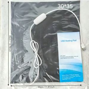 TEMU 스마트 USB 파충류 히팅 패드, 4단 온도 조절 및 120분 타이머 기능, 거북이/도마뱀/거미용 테라리움 히트 매트, 과열 보호, 에너지 절약 접이식 디자인, 겨울철 애완동물 보온기, 플러그 앤 플레이 USB 전원