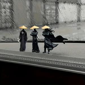 TEMU 3피스 미니어처 조경 분재 세트 - 홈 & 오피스를 위한 우아한 장식품