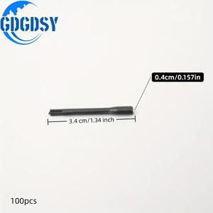 TEMU 100개 GDGDSY 타투 잉크 믹서 스틱 - 내구성 있는 플라스틱 블렌더 도구, 정밀한 팁, 전원 필요 없음, 휴대용 및 사용하기 쉬운 전문 타투 , 타투 스튜디오 용품, 세련된 디자인, 부드러운 마감