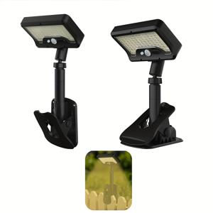 TEMU 1pc/2pcs 92LED 야외 조명, 태양광 조명, 정원 조명, 마당 조명, 태양 충전/USB 충전, 1500mAh 리튬 배터리, 고광도, 사용하기 쉽고, 편리한 위치, 독특한 태양광 조명, 정원, 마당, 수영장, 경로에 적합합니다.