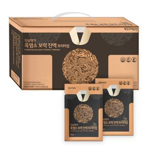 TEMU 개성고려삼인 진삼명가 흑염소 보력 진액 프리미엄 70ml 30포