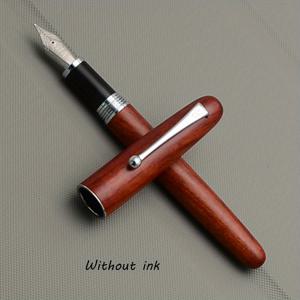 TEMU JINHAO 9035 만년필 - 인체공학적 목재 잉크 펜 컨버터, 메탈릭 악센트, 중간 굵기, 나사식 캡, 사무실 및 학교 용품에 이상적, 쓰기 애호가를 위한 완벽한 선물, 사무용품 | 인체공학적 디자인 | 메탈릭 악센트, 쓰기용 만년필