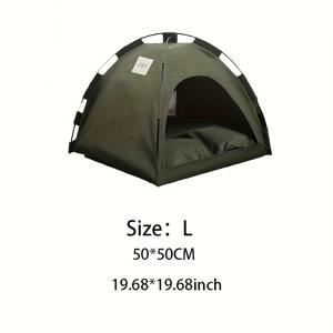 TEMU Pet Tent Den 폴리에스터, 조립