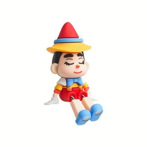 TEMU 차량용 대시보드 장식 - 생동감 넘치는 컬러의 귀여운 흔들다리 인형, 배터리 불필요, 고온 내성 & 변형 없음, 홈 & 차량 실내 장식용 재미있는 액세서리