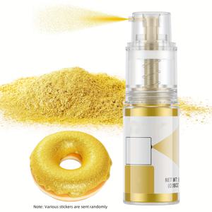 TEMU 1개 글리터 시퀸, 글리터 스프레이, 베이킹 5G 글리터, 케이크 장식, 디저트 장식, 수공예 DIY 스티커 랜덤