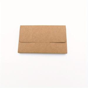 TEMU 50pcs 크래프트 종이 블랙 회원 카드 종이 포장 상자 티슈 상자 카드 카드 슬리브 봉투 엽서 상자
