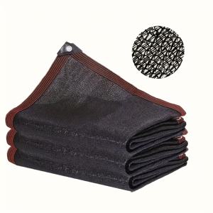 TEMU 1개 90% 초고품질 블랙 고밀도 내구성 차양망, 통기성 차양천, UV 차단 차양망 - 뒷마당, 파티오, 테라스, 정원, 차고용 야외 활동용 - 다양한 사이즈 제공, 뒷마당 쉼터,헤비듀티 네팅,자외선 차단 원단,오래 지속되는 그물망,정원 애호가,파티오 소유자