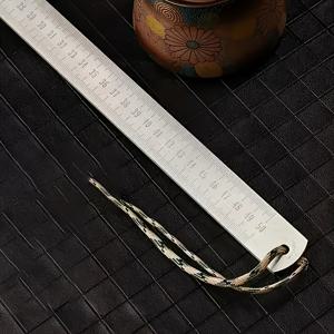 TEMU 1개 헤비듀티 정밀 측정용 줄자: 인치와 센티미터, 20인치(50cm) 스테인리스강 눈금자, CM & IN 이중 단위 수동식, 고정밀도 측정, 휴대용 러너, 전문가용 도구, 에르고노믹 그립, 견고한 제작, 고품질 소재, 손잡이 있는 루퍼, 유연한 줄자, 건설업체/목수|줄자