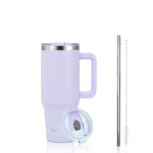 TEMU 1pc WATERSY 30Oz 스테인리스 스틸 텀블러, 진공 보온, 식기 세척기 안전, 누출 방지 뚜껑, 2-in-1 스트로, 재사용 가능한 여행용 컵, 뜨거운 및 차가운 음료에 적합, 사이클링, 요가, 캠핑, 하이킹에 이상적, 청소 브러시 포함, 데이, 어머니의 날, 아버지의 날, 크리스마스, 추수 감사절 선물 - 성인용