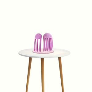 TEMU 2pcs 고상태의 해골 아티팩트 볼륨을 증가시키는 헤어 클로, 자연스러운 부드러운 뿌리 올리기 도구, 푹신한 롤러로 프링크를 위한 푹신한 롤러, 여성과 남성을 위한 적합한 도구, 얇고 짧은 헤어, 수동 헤어 스타일 디자인 도구