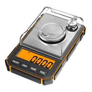 TEMU 1개 고정밀 디지털 밀리그램 저울 - 0.001g 정밀도, 단위/타레 기능 포함, 보석·실험실·주방·약국용 휴대용 포켓 밸런스 - 교정 웨이트 및 핀셋 제공 (건전지 미포함) - 전문가 & 취미 사용자, 실험실 장비, 경량 설계, 견고한 구조, 집 주방용 정밀 계량기