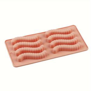 TEMU 생생한 실리콘 웜 몰드 - 비스틱, 쉬운 탈형, BPA 프리, 할로윈 장식, 케이크 만들기, 젤라틴, 구미, 초콜릿 공예, 창의적인 음식 프레젠테이션에 완벽