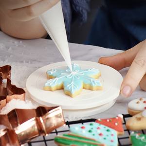TEMU 14cm(5.5'') 회전 케이크 스탠드 1개, 360도 회전 케이크 턴테이블, 미니 플라스틱 폰당 케이크 스탠드, 둥근 쿠키 디스플레이 플랫폼, 꽃 배치 및 전시용으로 적합 - 케이크 조리용 주방 액세서리