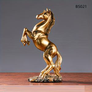 TEMU 1 Resin Pegasus 조각 - 현대 동물 미술 장식, 가정 및 사무실용 성공 상징, 책상, TV 캐비닛, 선물에 이상적 - 바닥에 서서, 배터리가 필요하지 않음, 할로윈, 독립기념일, 추수감사절, 졸업을 위한 완벽한 선물