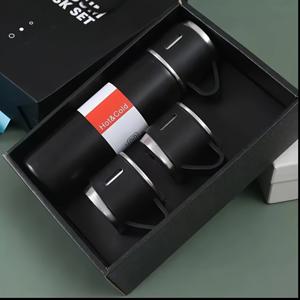 TEMU 1세트 500ml 스테인리스 보온 텀블러 세트 - 뚜껑 포함, 음료를 몇 시간 동안 뜨겁거나 차갑게 유지, 야외 활동 및 사무실 사용에 적합