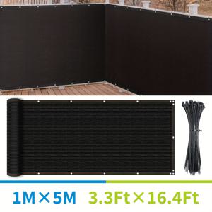 TEMU 정원 프라이버시 보호 스크린, 150 GSM 펜스 프라이버시 스크린, 펜스 프라이버시 쉐이드 커버, 금속 고리 포함, 프라이버시 펜스 네트, 정원, 벽, 울타리, 마당 등에 적합, 블랙, 타이 포함, 1개