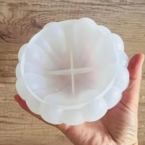 TEMU DIY 공예용 실리콘 몰드 - 불규칙한 구름 모양 트레이, 재사용 가능한 식품 등급 홈 데코 몰드, 과일 보울, 주얼리 정리함, 무독성 제작 용품, 기발한 디자인, 유연한 몰드, 음식 저장용, 독특한 트레이, 내구성 있는 소재, 창의적인 메이커를 위한 공예 재료