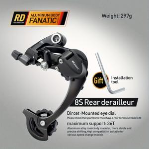 TEMU VG 스포츠 자전거 후방 변속기 8 9 단 MTB 산악 자전거용 RD 예비 부품 8S 9S 10S 11S 시스템 자전거 액세서리, 액세서리