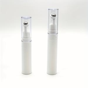 TEMU 2개 세트 리필 가능한 롤러볼 화장품 빈 병 - 백색 진공 펌프 디스펜서, 로션 & 세럼용 10ml/0. 및 15ml/0.5oz 크림 샘플 용기, 마사지 볼 포함 여행용