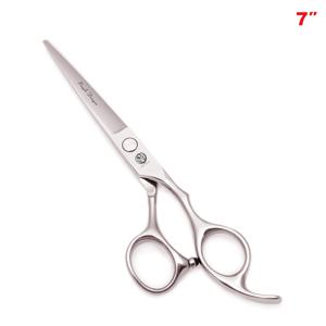 TEMU 퍼플 드래곤 프로페셔널 바버 가위 - 일본식 440C 스틸, 날카로운 칼날, 인체공학적 핸들, 조절 가능한 텐션 나사, 헤어드레싱용 얇게하는 가위, 오른손잡이용, 세련된 메탈릭 마감, 내구성 있는 구조