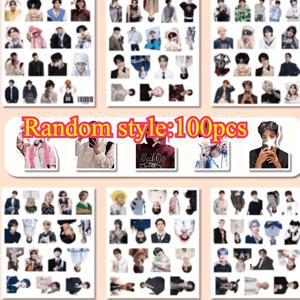 TEMU 100개 세븐틴 KPOP 아이돌 스티커 세트 - 자체 접착식, 독특한 패턴, 다양한 스타일, DIY 선물 포장, 휴대폰 장식, 컴퓨터, 기타용 | 팬을 위한 일상 및 오프라인 공연용 | 생동감 넘치는 디자인 | 쉽게 붙이는 스티커, Kpop 액세서리