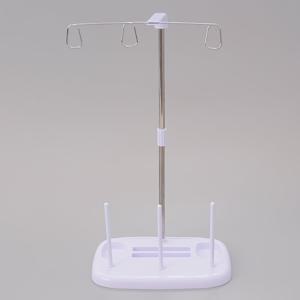 TEMU 1pc 새로운 스레드 랙, 가정용 재봉틀 스레드 랙, 업그레이드 된 잠금 가장자리 기계 세 개의 스레드 랙, 더블 스레드 랙, 재봉틀 액세서리